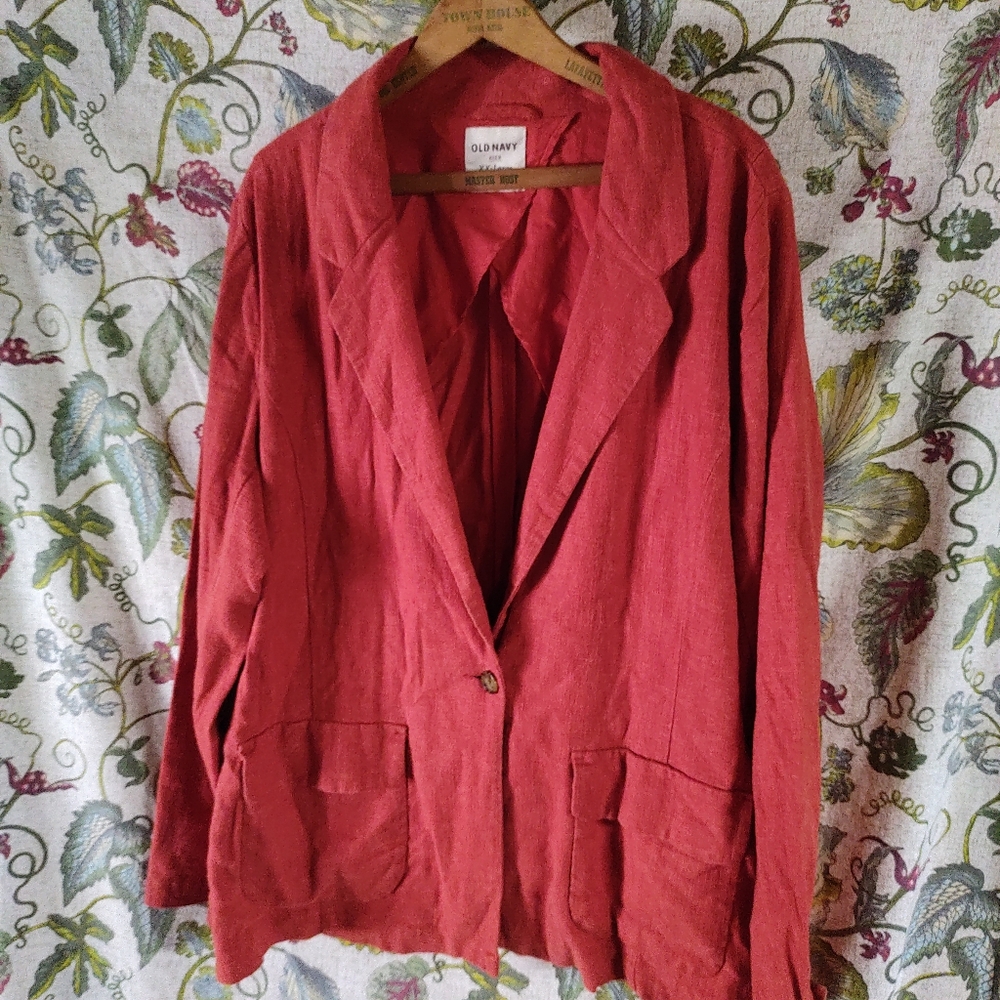 Old Navy Women's Coral Blazer